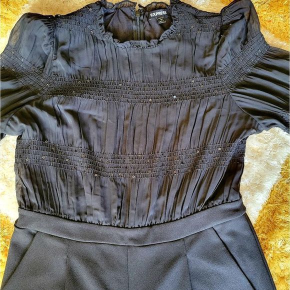 Sequin top jumpsuit - Picture 4 of 5